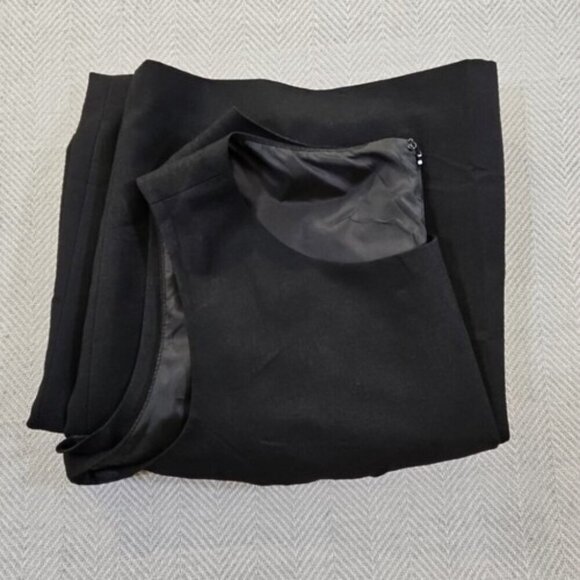 Nine & Co. Suit Separates Midi Dress Size 16 Black Sleeveless EUC Old Money - Picture 12 of 12